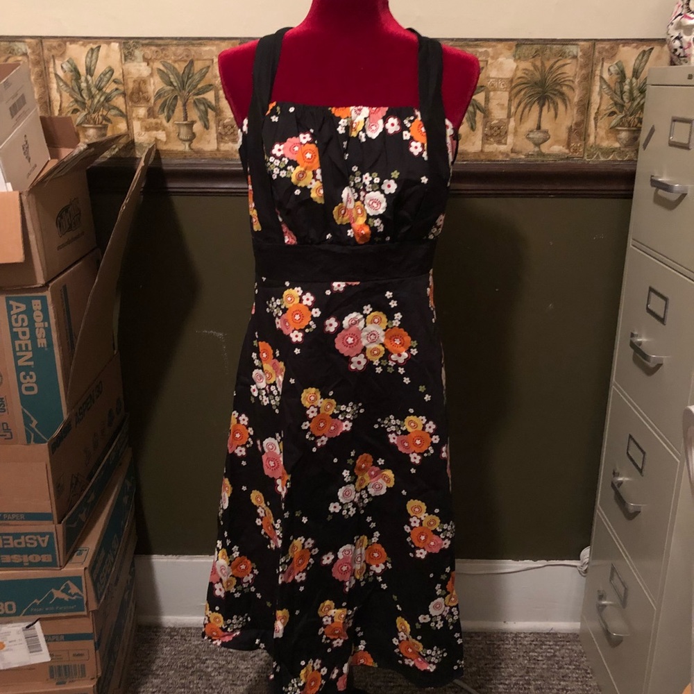 Torrid Halter Floral Dress